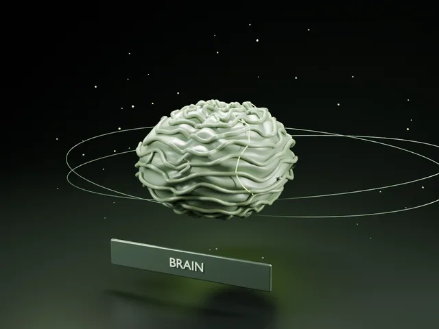 Blender illustration: brain
